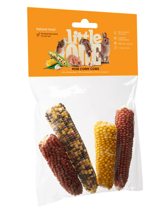 Littleone Snack Mini Corn On The Cobs 8X130Gr