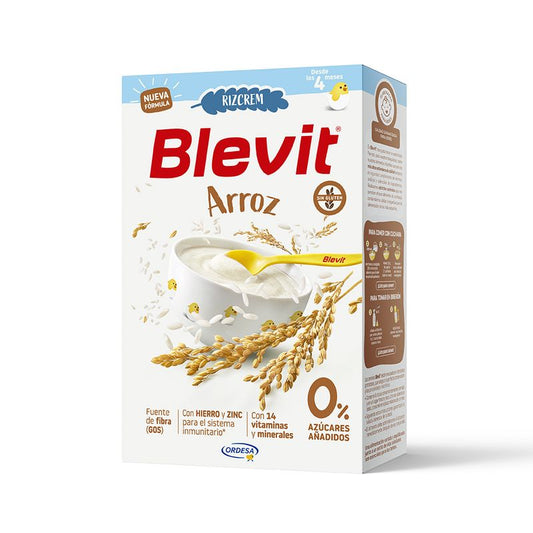 Blevit Baby Food Rice Cream, 225 grs.