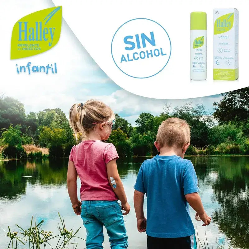 Halley, alcohol-free mosquito repellent