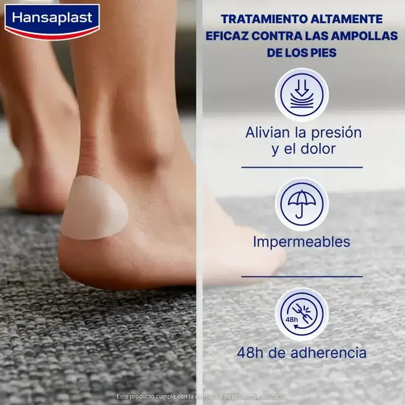 Hansaplast Hydrocolloid Blisters Large Size 5 units