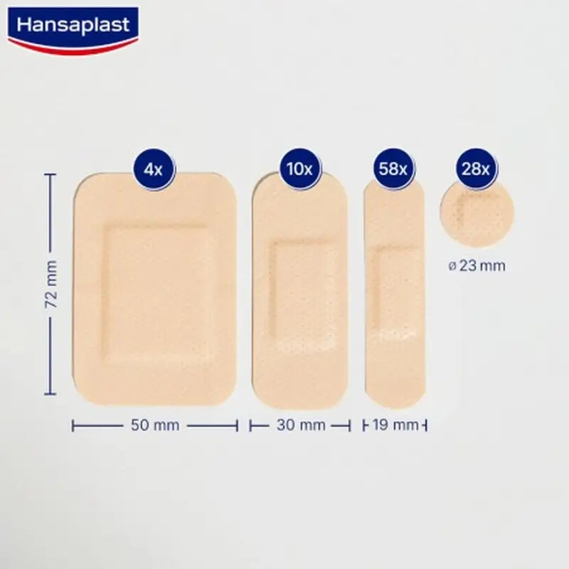 Hansaplast Hp Universal (4 Size) 100 Dressings