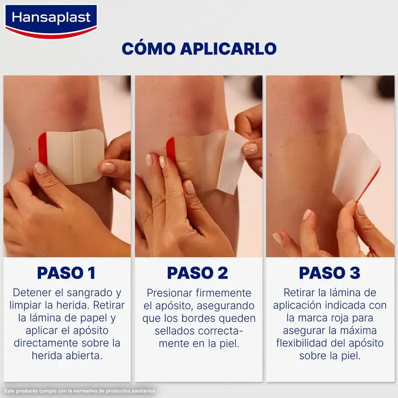 Hansaplast Second Skin Protection Regular, 6 pcs.