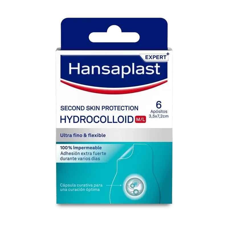 Hansaplast Second Skin Protection Regular, 6 pcs.