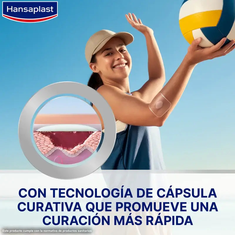 Hansaplast Second Skin Protection Xl, 3 units