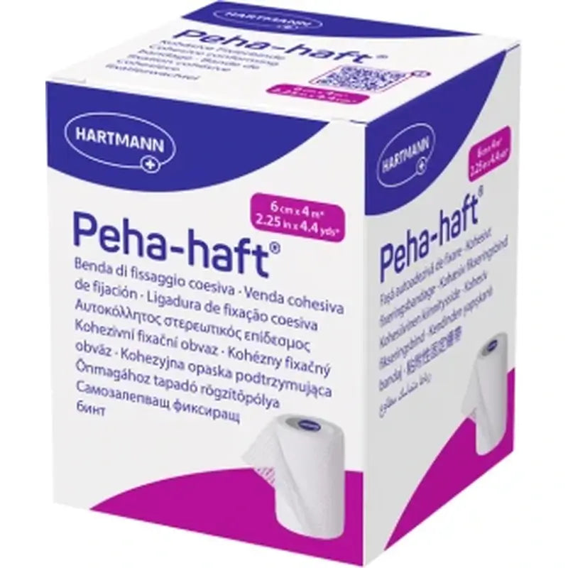Hartmann Cohesive Bandage Peha-Haft 4Mx6Cm, 1pc