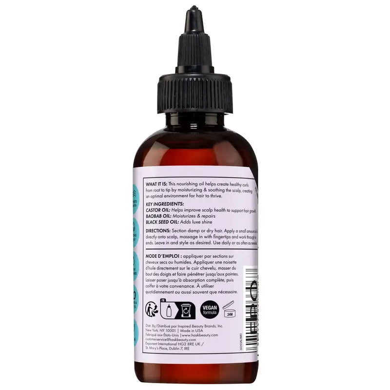 Hask Texture Strengthening Scalp Oil , 120 ml