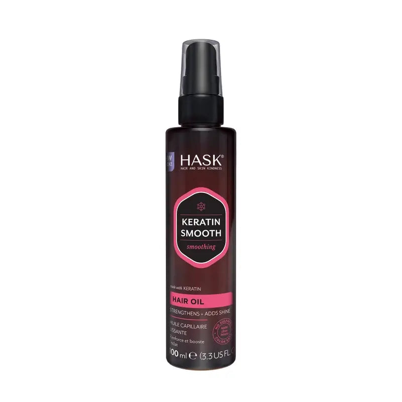 Hask Keratin Protein Smooth & Sleek Oil , 100 ml
