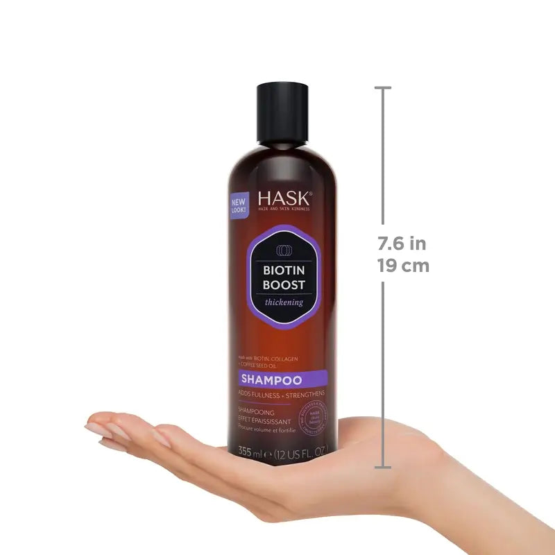 Hask Biotin Boost Densifying Shampoo , 355 ml
