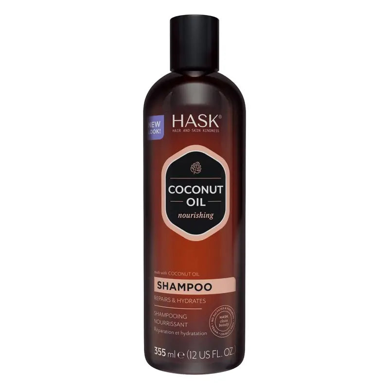 Hask Nourishing Shampoo Monoi Coconut Oil , 355 ml