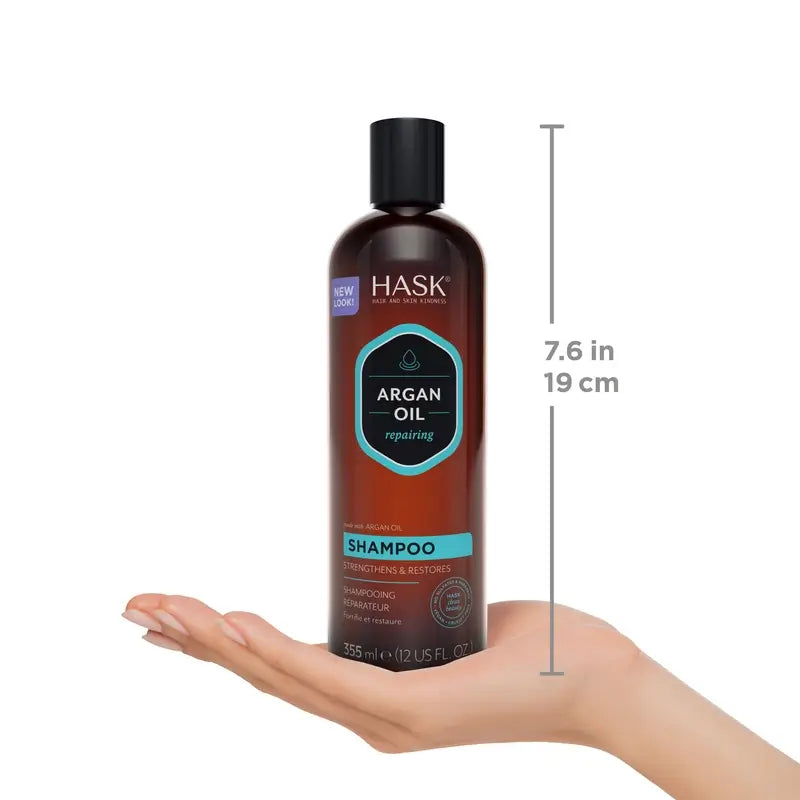 Hask Argan Oil Repairing Shampoo , 355 ml