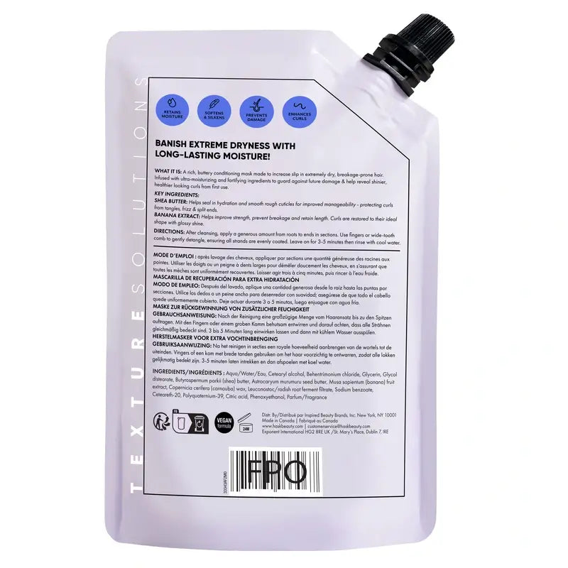 Hask Texture Intense Moisturising Hair Mask, 235 ml