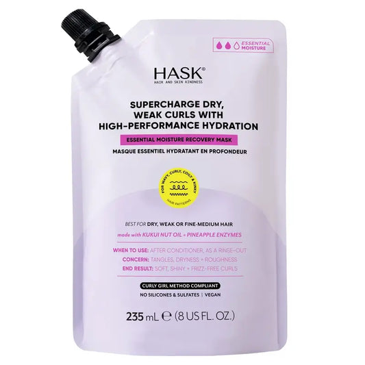Hask Texture Light Moisturising Hair Mask, 235 ml