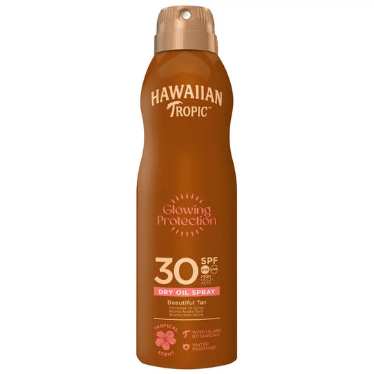 Hawaiian Tropic Ht Glowing Mist Oil Spf30, 180Ml