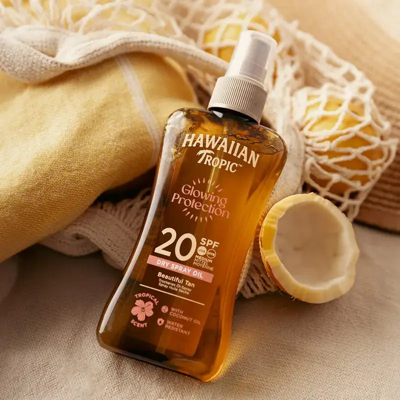 Hawaiian Tropic Ht Glowing Oil Spf20, 200Ml