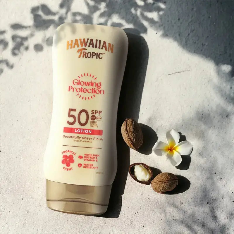 Hawaiian Tropic Ht Glowing Protection Spf50, 180Ml