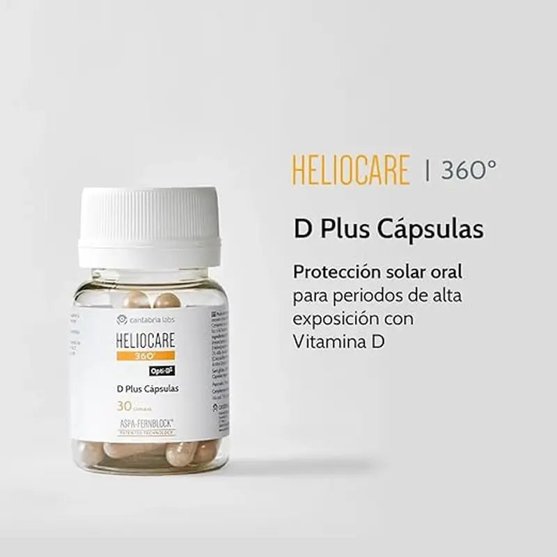 Heliocare 360° D Plus, 30 Capsules