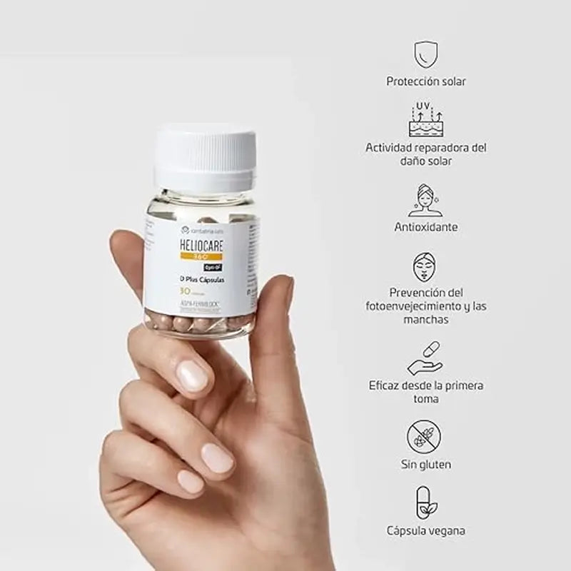 Heliocare 360° D Plus, 30 Capsules