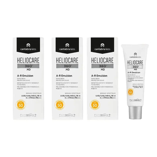 Heliocare 360º Md A-R Emulsion, 3X50 Ml
