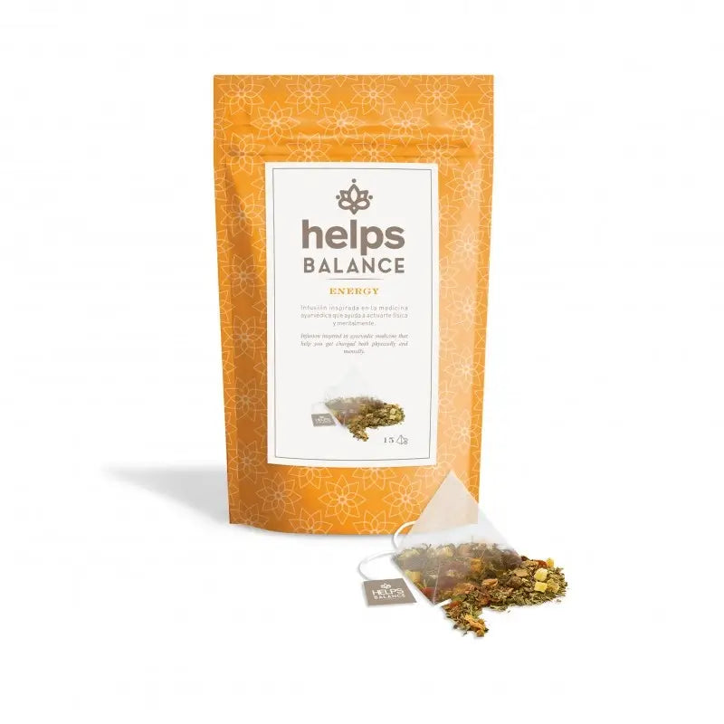 Helps Balance Ayurvedic Energy Bag , 15 pyramid teas