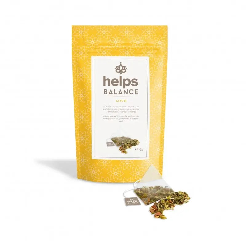 Helps Balance Ayurvedic Love Purifying Bag , 15 pyramidal infusions