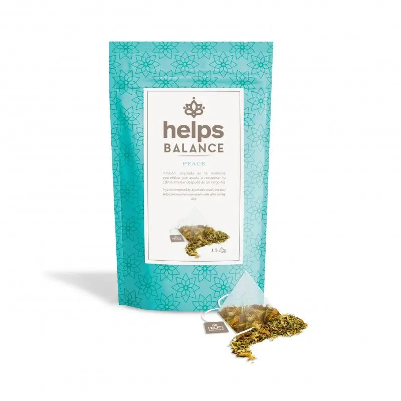 Helps Balance Ayurvedic Peace Relaxing Bag , 15 pyramidal infusions