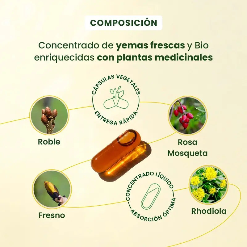 Herbalgem Gemmocaps Stress Protect Mood +, 30 capsules