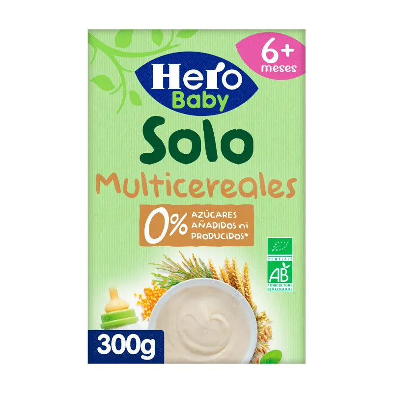 Hero Baby Solo 100% Organic Multigrain 300g, +6 Months