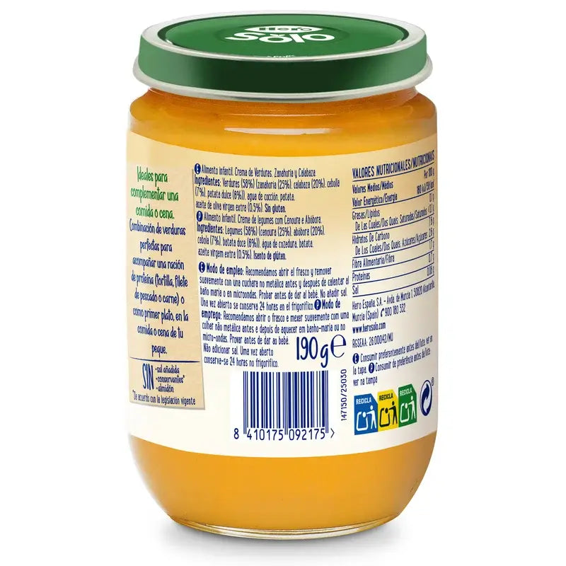 Hero Solo Cream of Vegetable, Carrot and Pumpkin Soup , 190 g