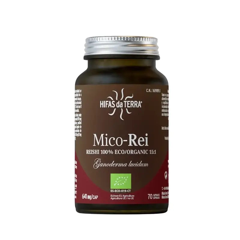 Hyphae Da T Mico-Five Rei Reishi Extract Crystal Jar , 70 capsules