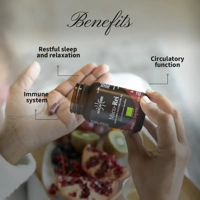 Hyphae Da T Mico-Five Rei Reishi Extract Crystal Jar , 70 capsules