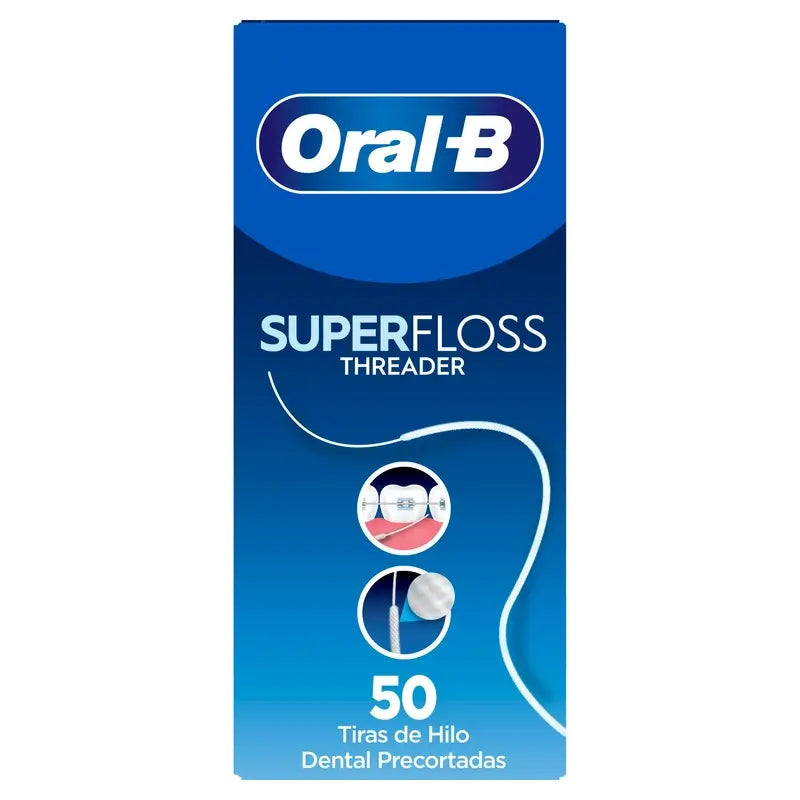 Oral-B Super Floss Dental Floss, 50 pcs.