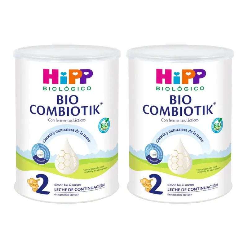 Hipp Combiotik 2, Formula Milk, Pack 2 x 800 g