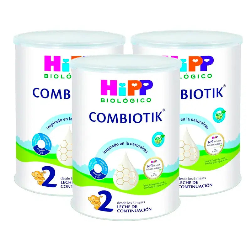 Hipp Combiotik 2, Formula Milk, Pack 3 x 800 g