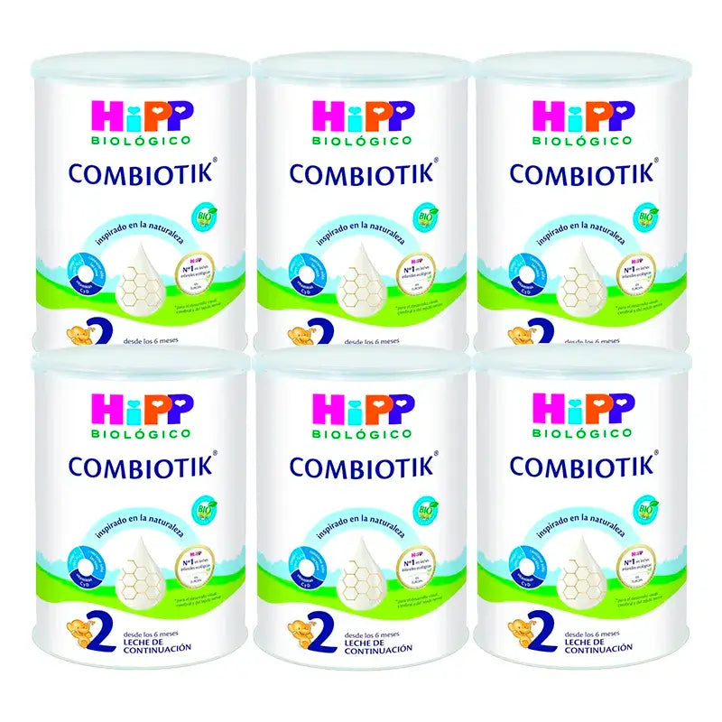 Hipp Combiotik 2, Formula Milk, Pack 6 x 800 g