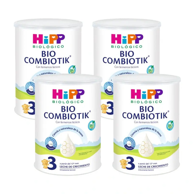 Hipp Combiotik 3, Growing-Up Milk, Pack 4 x 800 g