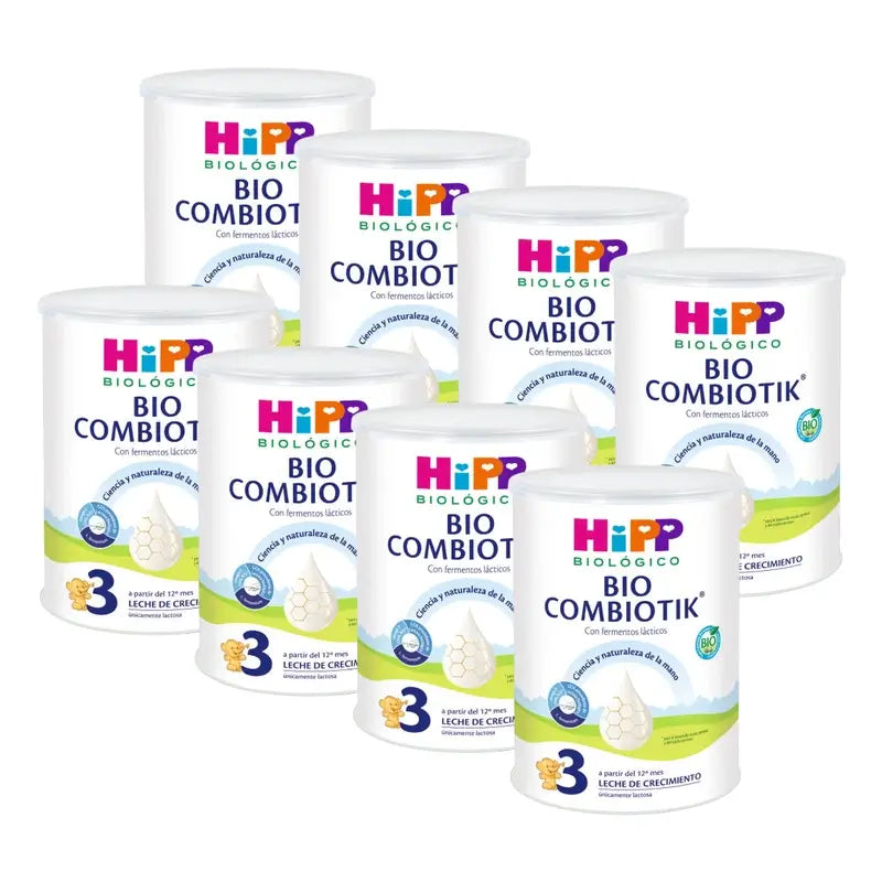 Hipp Combiotik 3, Growing-Up Milk, Pack 8 x 800 g