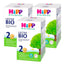 Hipp Milk 2 Bio, Pack 3 x 600 g