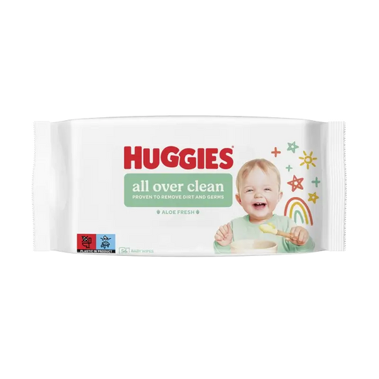 Huggies All Over Clean Wipes , 56 pcs.