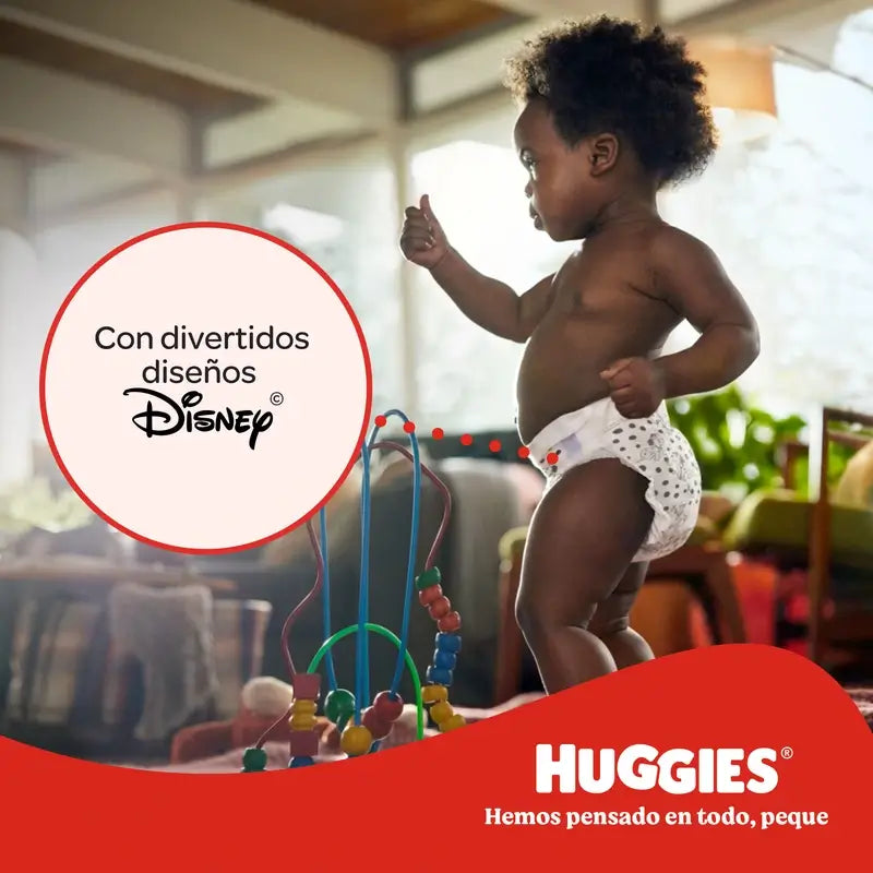 Huggies Little Movers Size 5 (12-17 Kg) Disney Baby Diaper Briefs , 104 pcs.