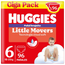 Huggies Little Movers Size 6 (15-25 Kg) Disney Baby Diaper Briefs , 96 pieces