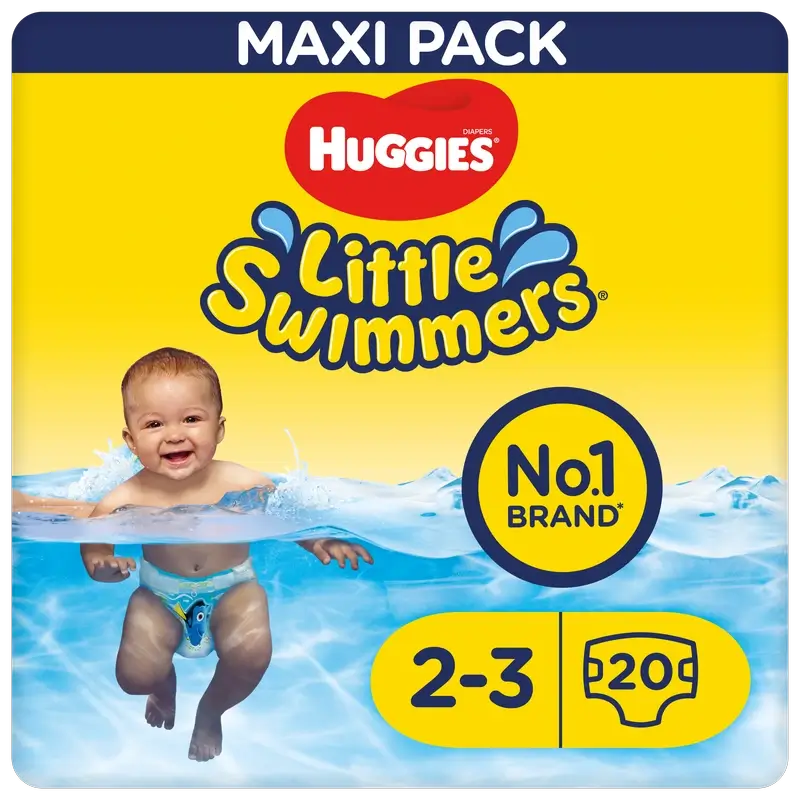 Huggies Little Swimmers Size 2-3 Swimming Nappies , 20 pcs.