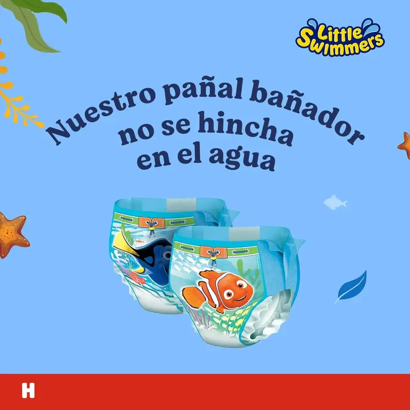 Huggies Little Swimmers Size 2-3 Swimming Nappies , 20 pcs.