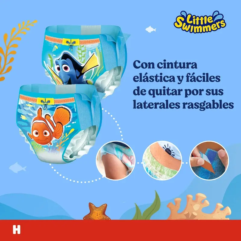 Huggies Little Swimmers Size 3-4 Swimwear Nappies, 20 pcs.