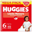 Huggies Little Movers Size 6 (15-30 Kg) Disney Baby Nappy , 102 Units