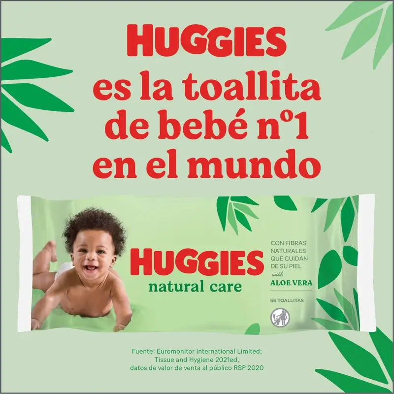 Huggies Natural Care Wipes , 168 pcs.