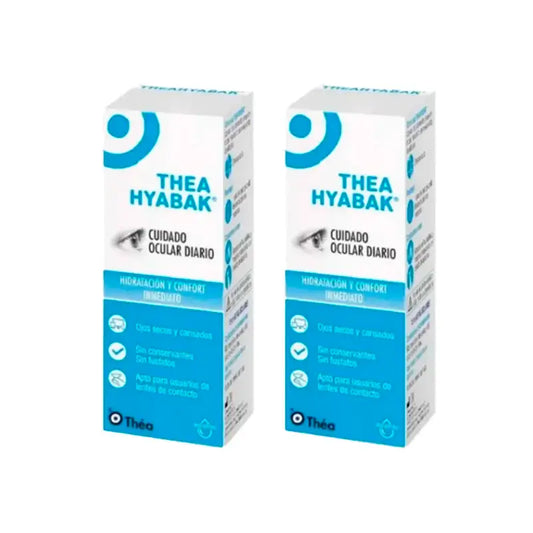 Hyabak Eye Drops Solution, Pack 2 x 10 ml
