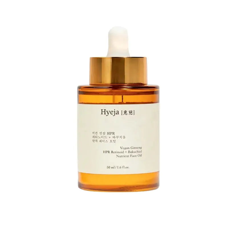 Hyeja Vegan Ginseng Hpr Retinoid + Bakuchiol Nutrient Face Oil , 50 ml