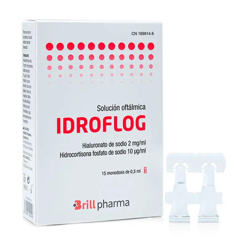 Idroflog Ophthalmic Solution, 15 Single Doses