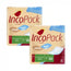 Incopack Rectangular Absorbent Pad Ultra Super Night , Pack 2, 160 Units.