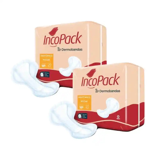 Incopack Anatomical Night , Pack 2, 160 pcs.